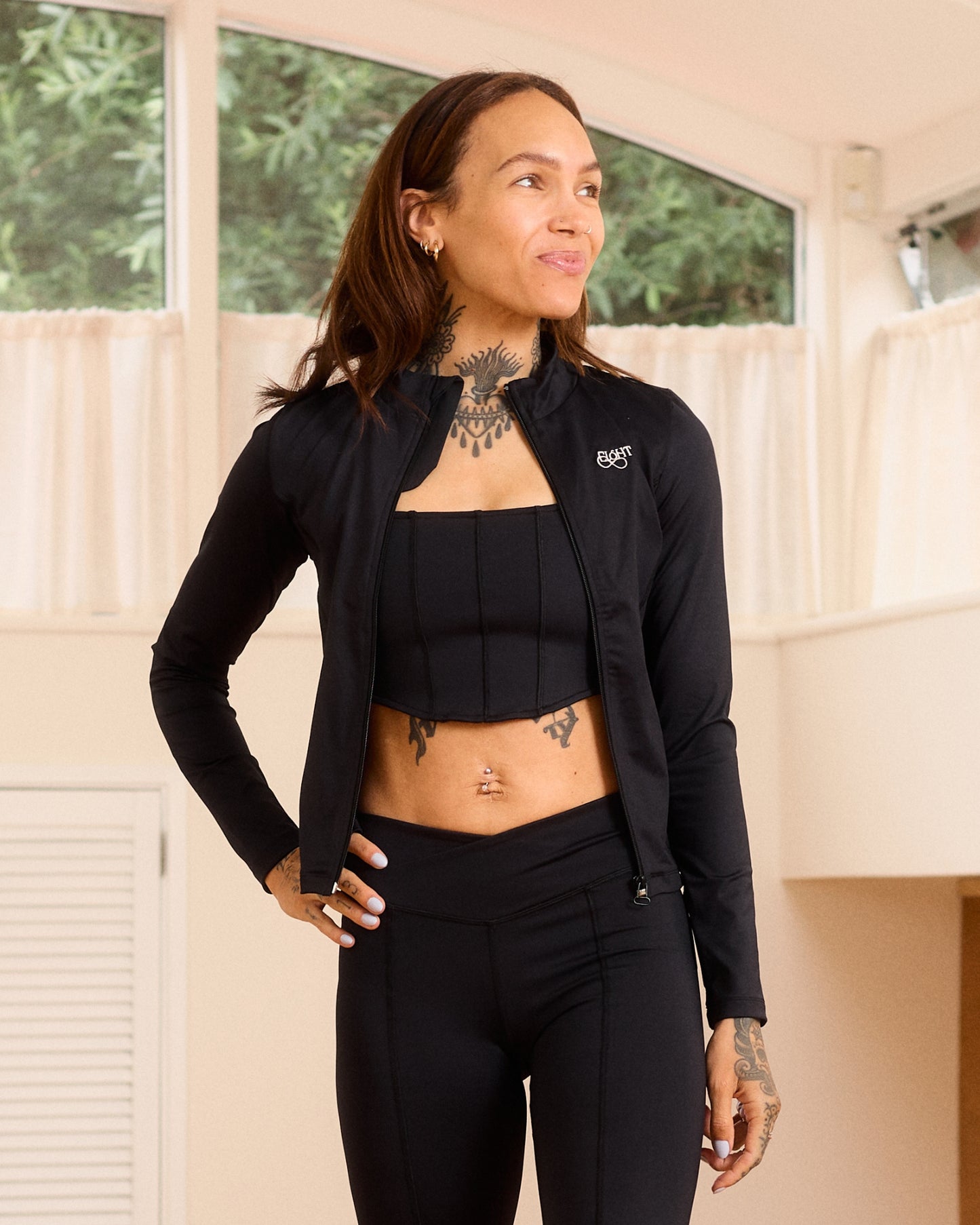 Fitted Jacket - Black